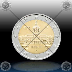 2 EVRO NEMČIJA 2018 "BERLIN" UNC 2 EVRO NEMČIJA 2018 "BERLIN" UNC